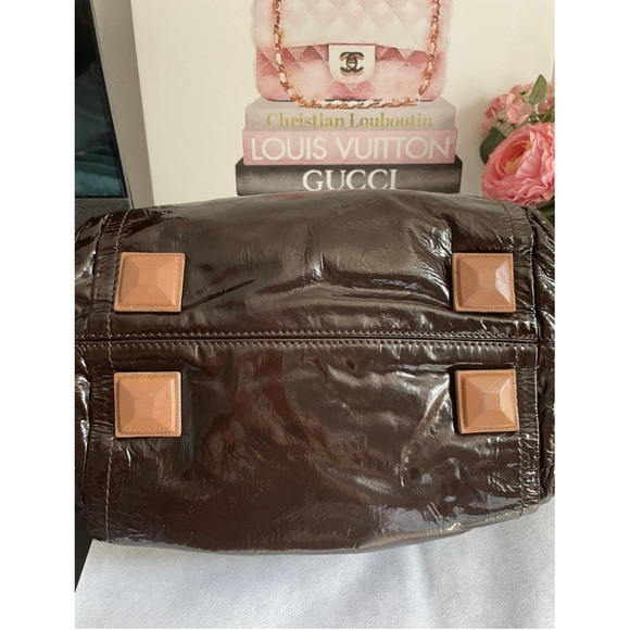 Authentic Chloe patent leather handbag - Picture 5 of 12